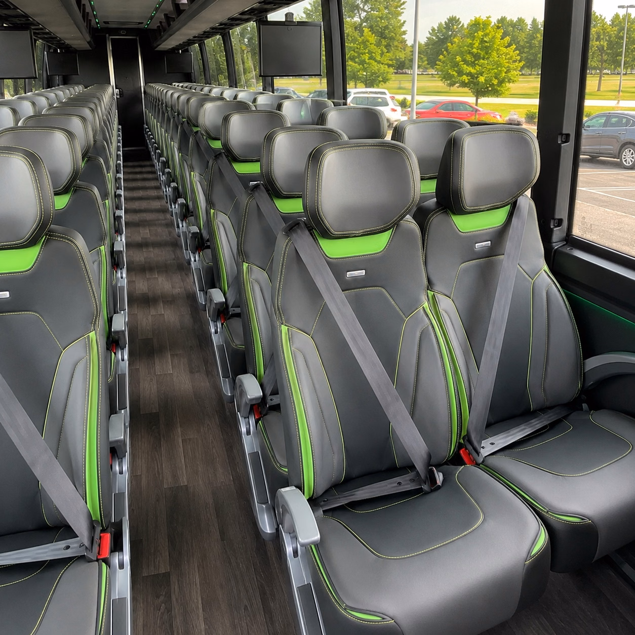 corporate event bus rentals in fairfield