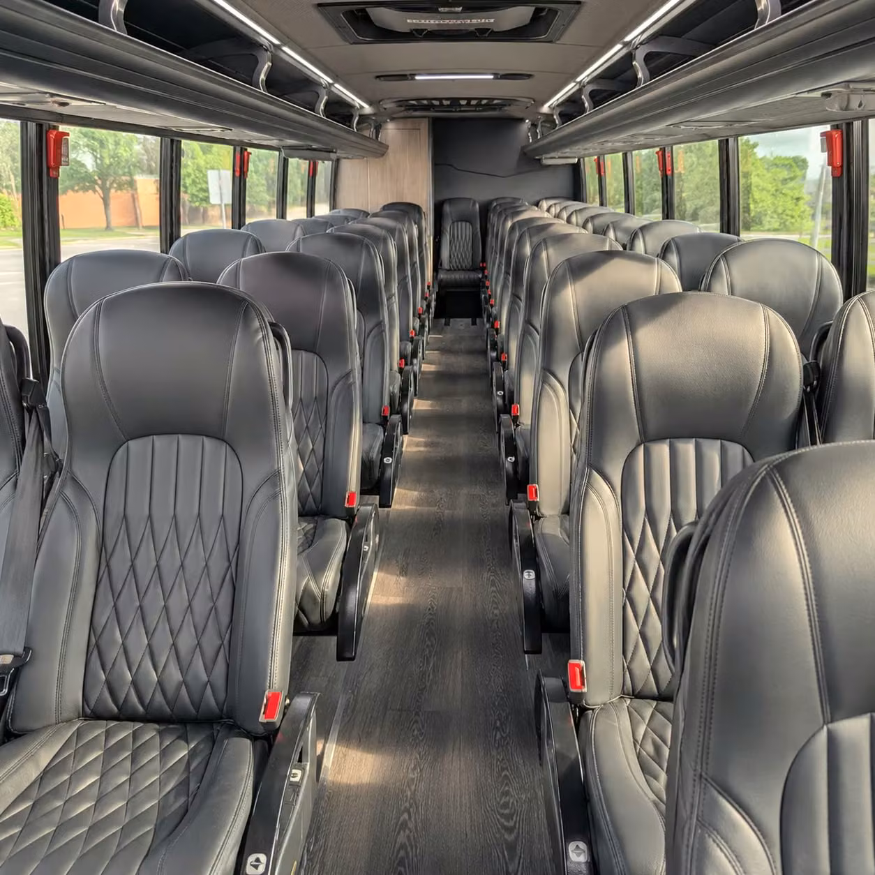 event transportation bus rentals in fairfield